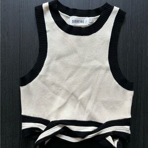 Sovere Drift Knit Tank in Neutral